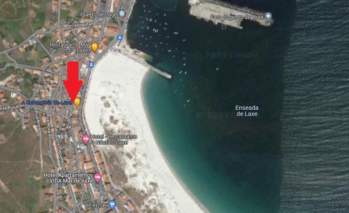 Apartamento En Playa De Laxe Exterior photo